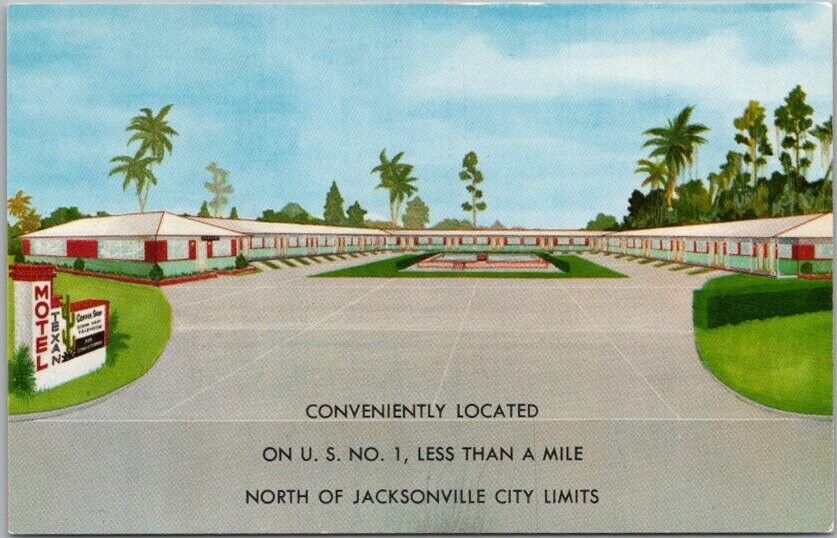 1950s JACKSONVILLE, Florida Postcard 