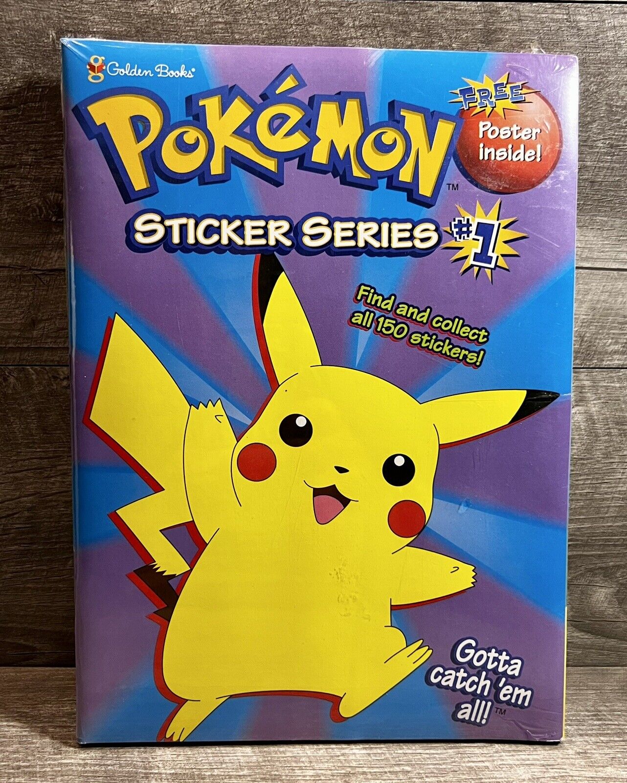 1999 Pokémon Sticker Series 1-3 & Tattoo Series 1-3 Albums Charizard Pikachu New