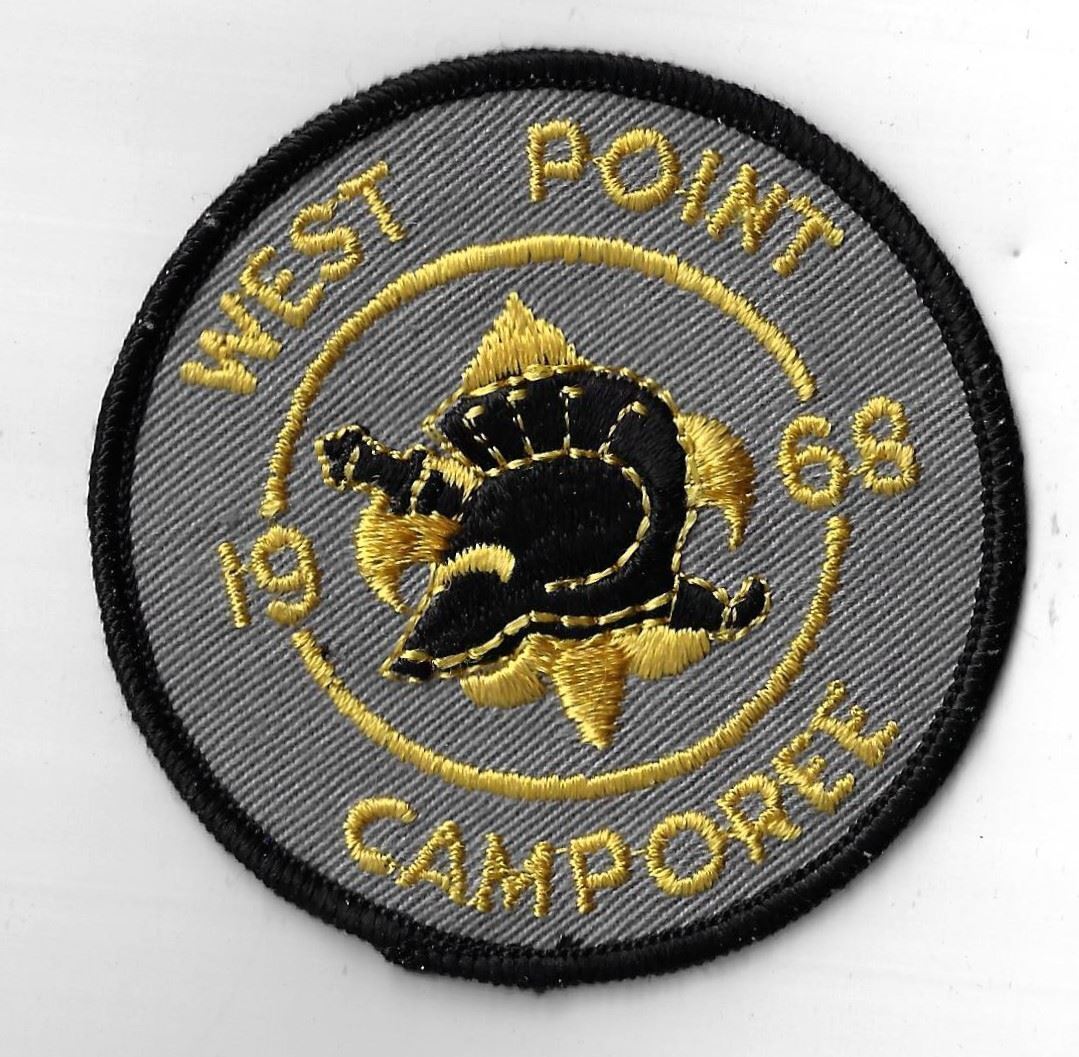 1968 West Point Camporee BLK Bdr. [ND-2233]