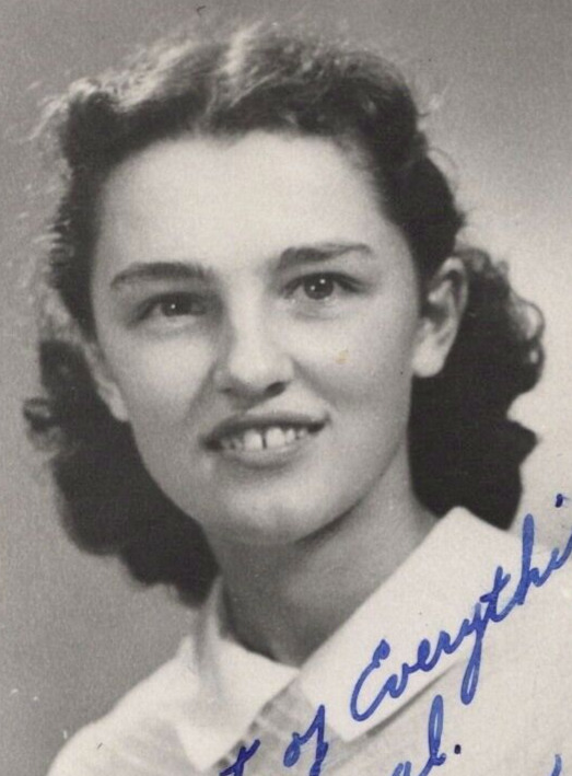 5T Photograph Portrait Girl School Class 1951