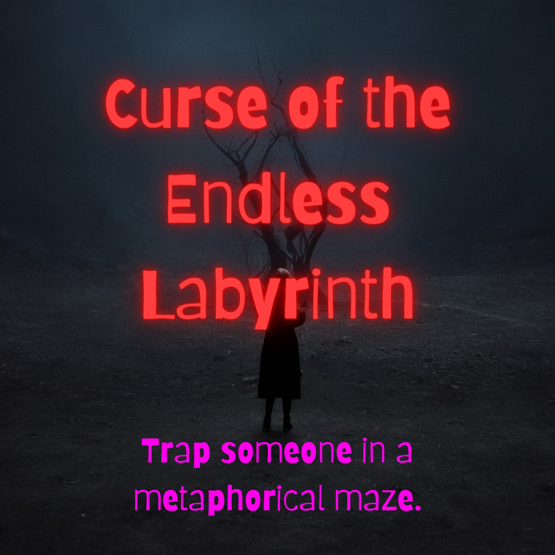 Curse of the Endless Labyrinth - Powerful Black Magic Curse to Trap in a Maze