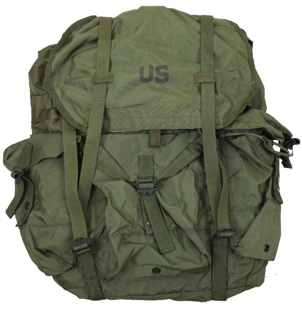 US Military ALICE Large Pack Complete Combat Nylon Backpack Rucksack LCI OD