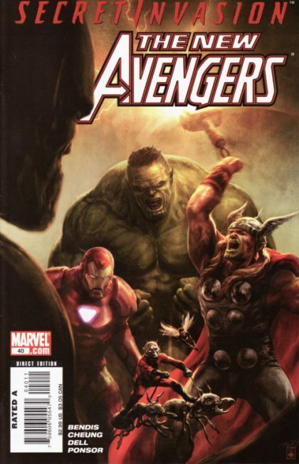 New Avengers #40 (2008) 1st app. of Veranke in 9.4 Near Mint