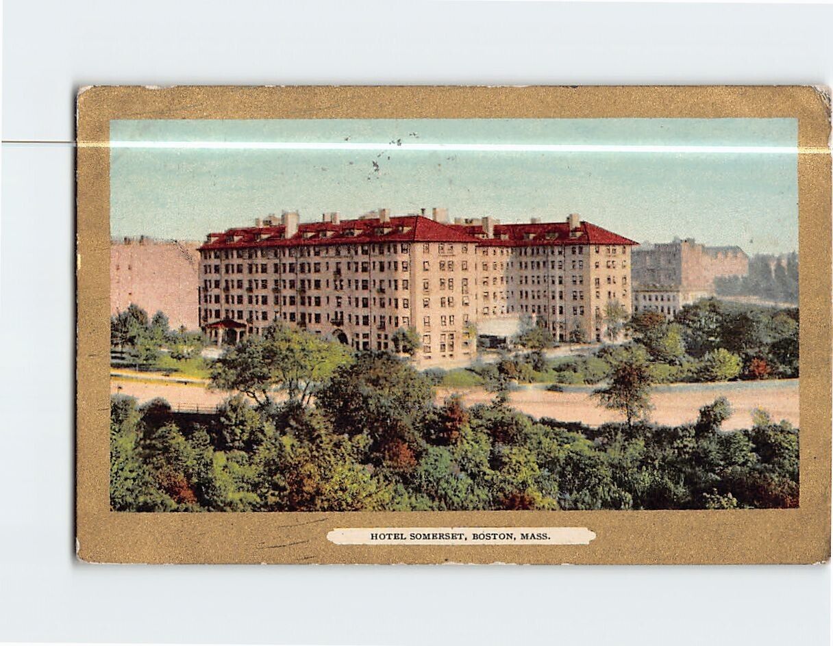 Postcard Hotel Somerset Boston Massachusetts USA