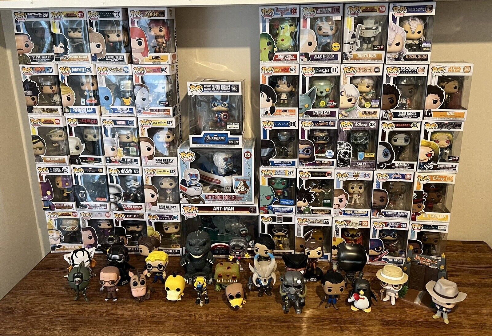 Massive Funko Pop Lot Of 103 New And Loose Anime, Video Games, Disney Exclusives