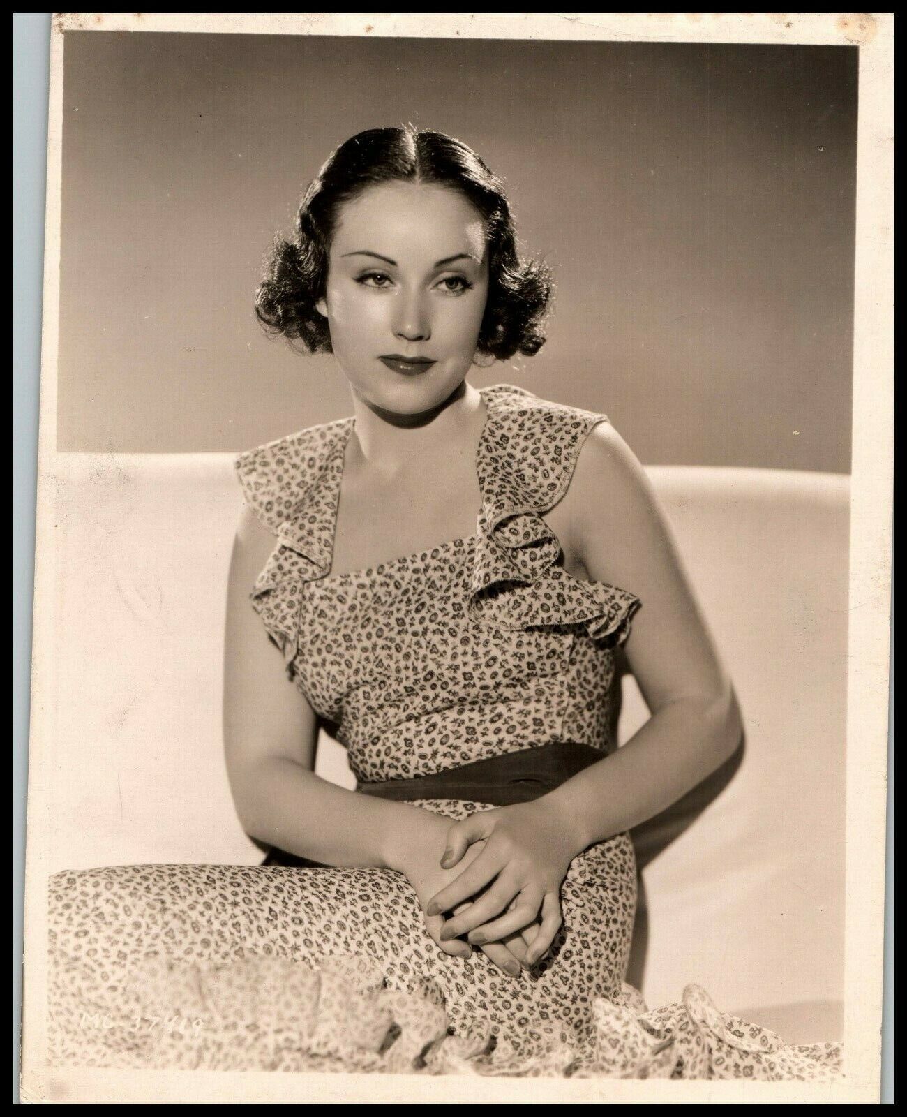 Canadian-ACTRESS Fay Wray KING KONG STUDIO PORTRAIT 1930s ORIGINAL PHOTO 557