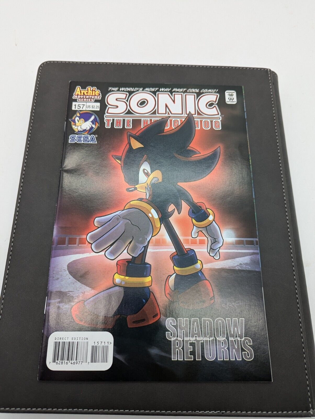 Sonic The Hedgehog Archie Adventure Series Comic #157 Shadow Returns Mid Grade
