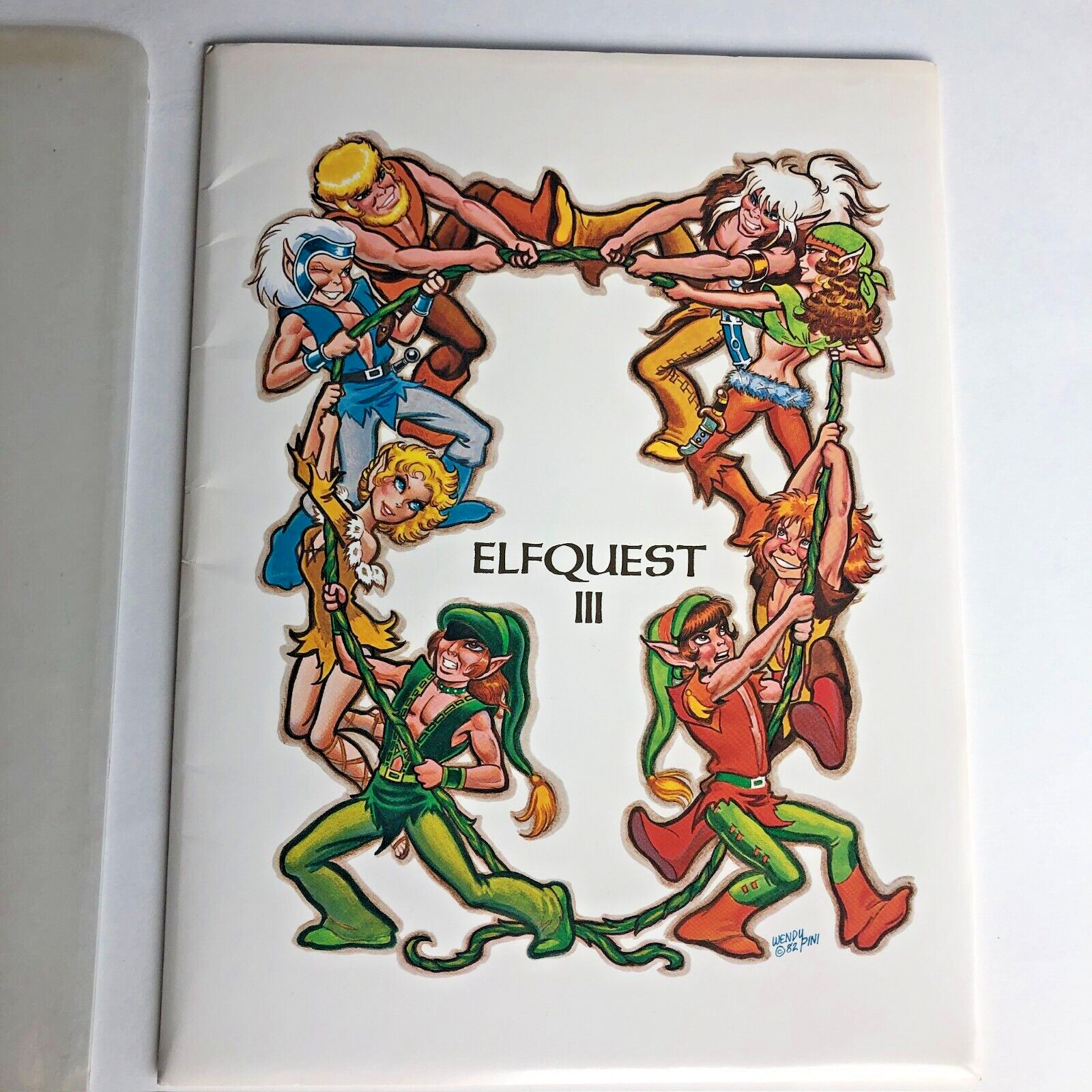 ELFQUEST III Art Portfolio 14 Plates 1982 Signed Wendy Pini #1536 1st Printing