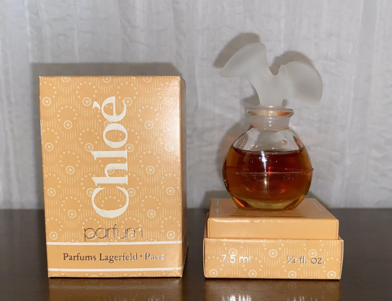 THE FIRST Chloe Parfum vintage 80'S DAB ON perfume by LAGERFELD Mini 1/4 oz NIB