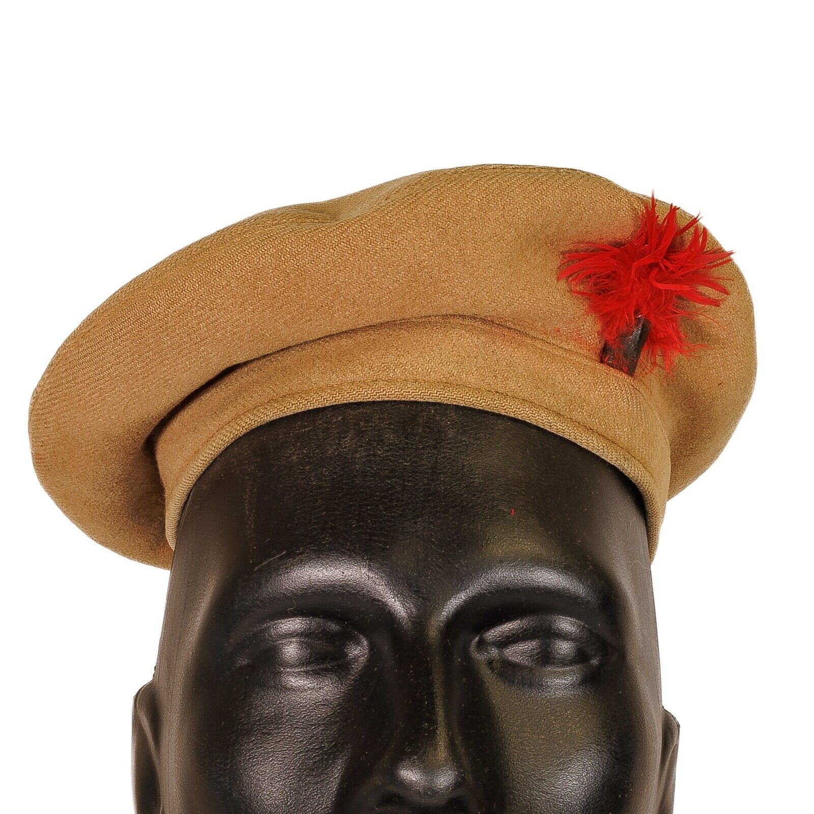 British Canadian Wool Balmoral TOS with Hackle Black Watch Beret by Scott Adie
