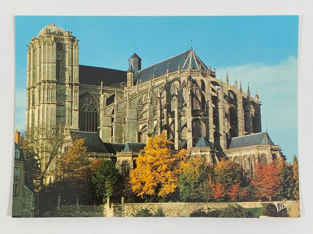 Saint Julien Cathedral seen from Place des Jacobins Le Mans Sarthe Postcard