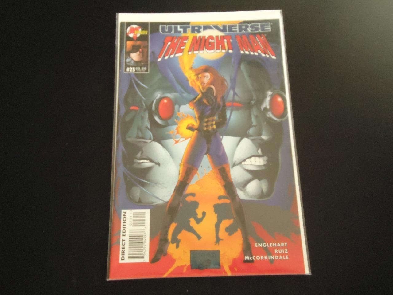 ULTRAVERSE THE NIGHT MAN DIRECT EDITION #23 BAGGED AND BOARDED EXCELLENT