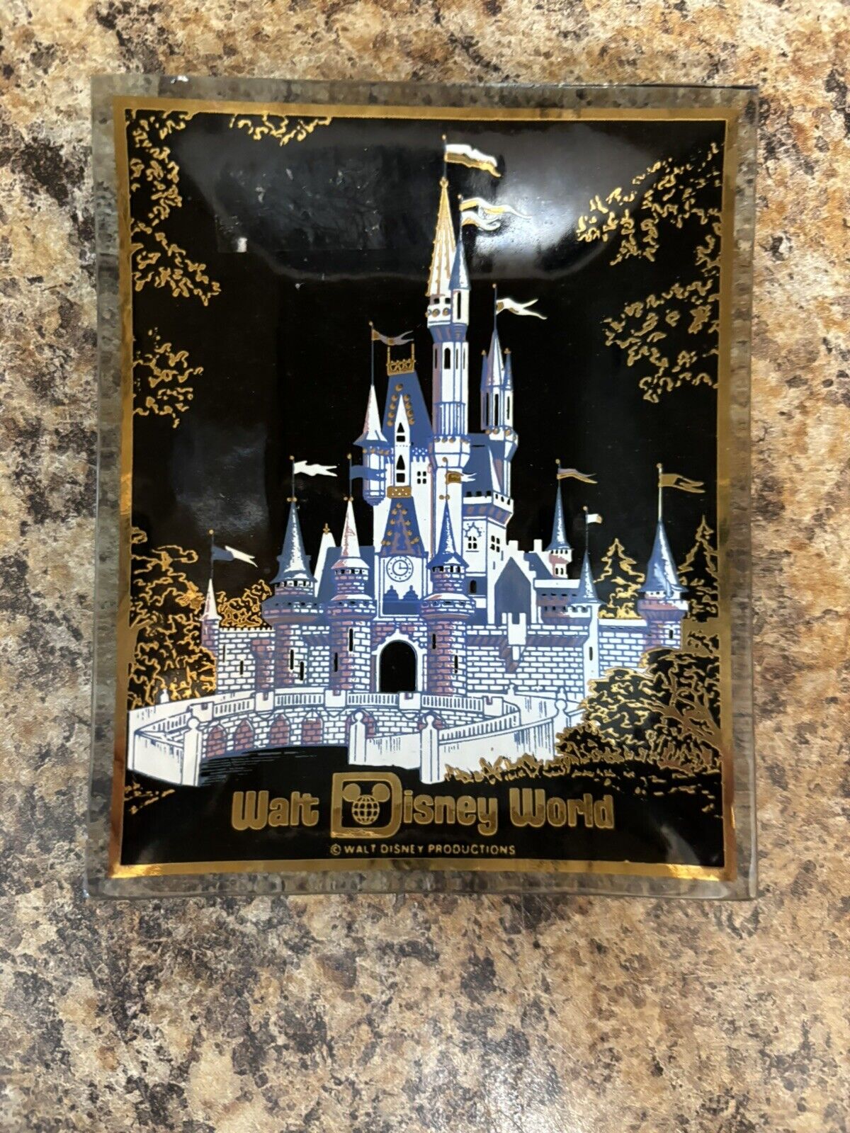 Walt Disney World Vintage Mini China Plate