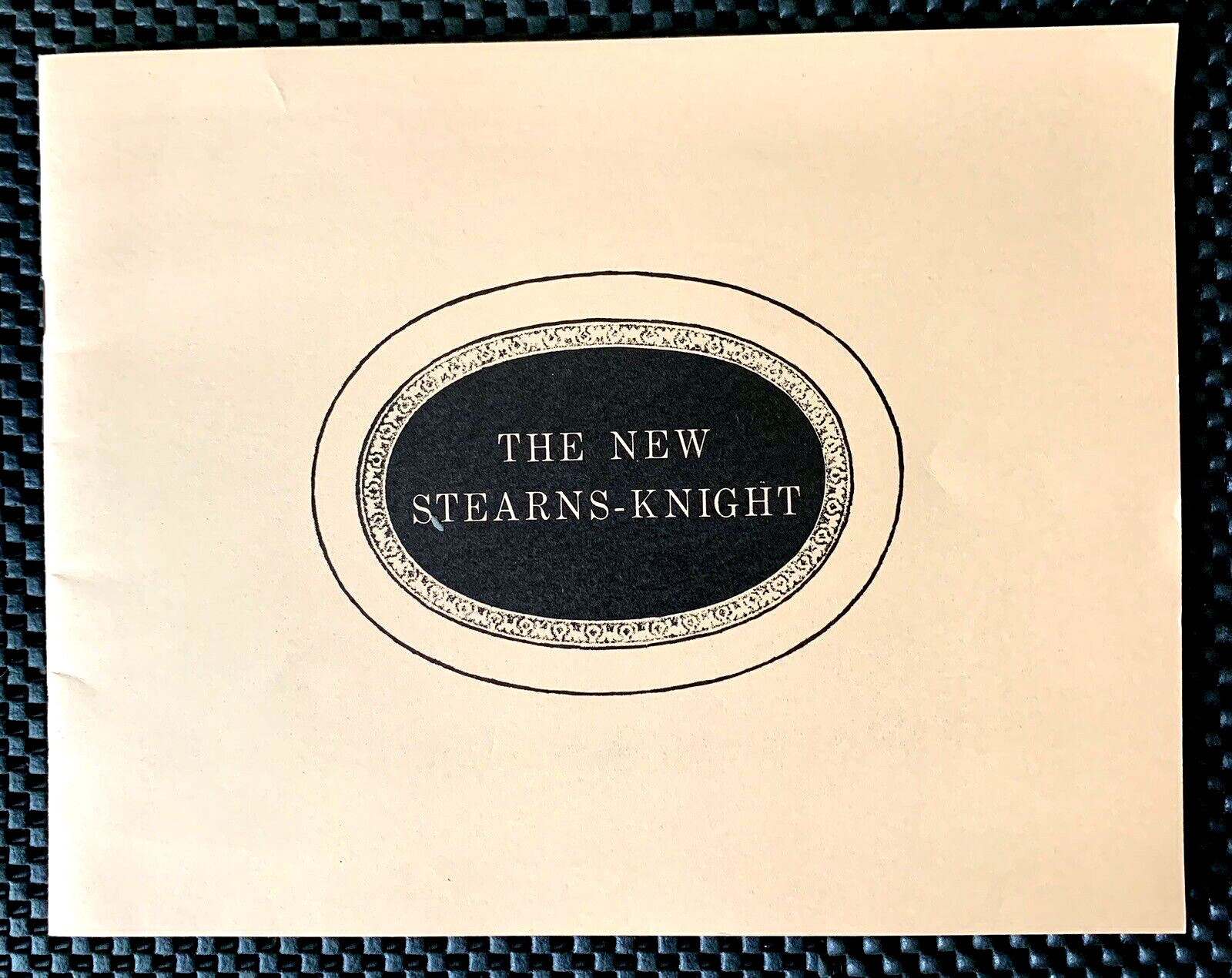 THE NEW STEARNS-KNIGHT AMERICAN LUXURY CARS MANUFACTURED FROM 1911-1929 BOOKLET
