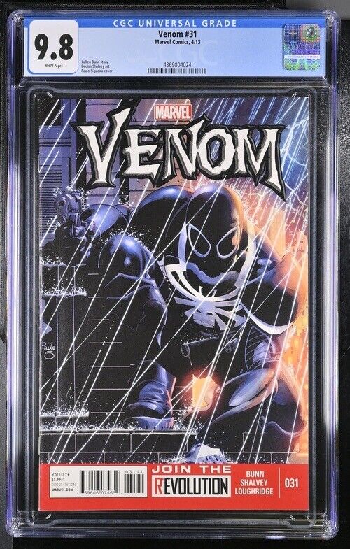 Venom #31 (Marvel 2013) - CGC 9.8 (Siqueria Cover - First App Scream)