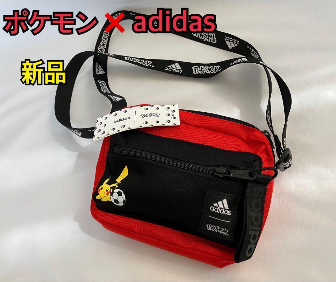 Tagged Pokemon Adidas Collaboration Shoulder Bag Red japan