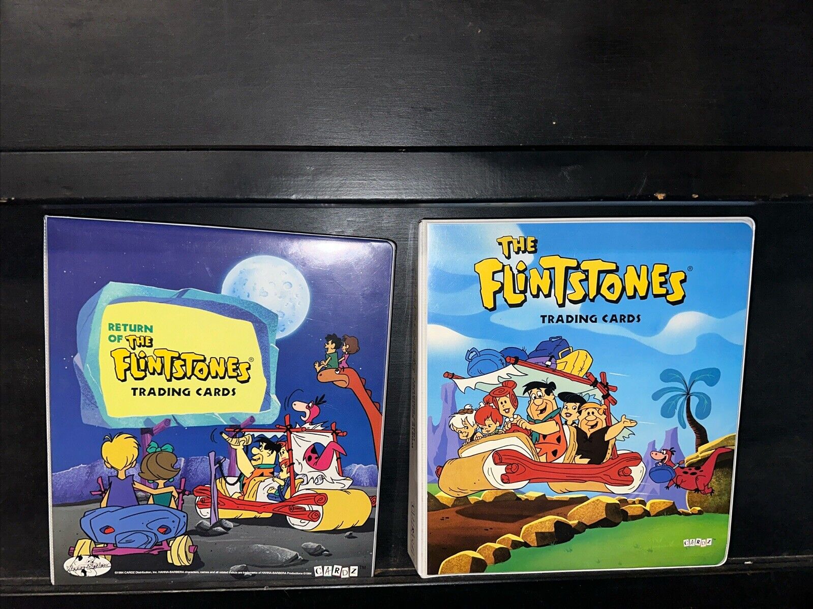 1993 Cardz The Flintstones  Trading Cards in Binder Complete Set ref description