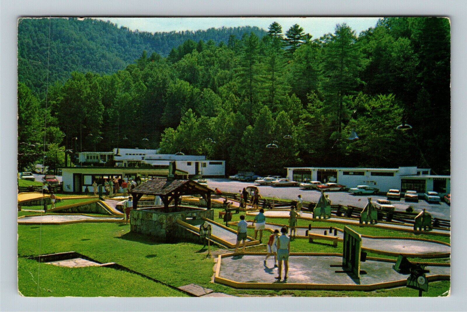 Western NC-North Carolina, Miniature Golf Course, c1968 Vintage Postcard