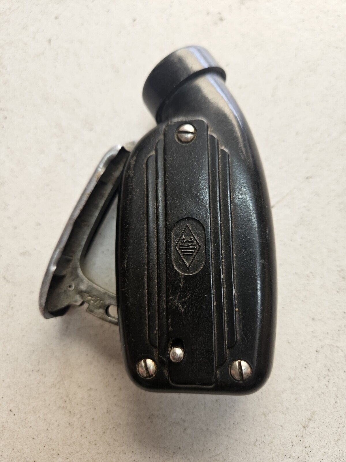 RRR RARE Vintage Flashlight Dynamo Lantern Hand Crank Torch Pocket Light 