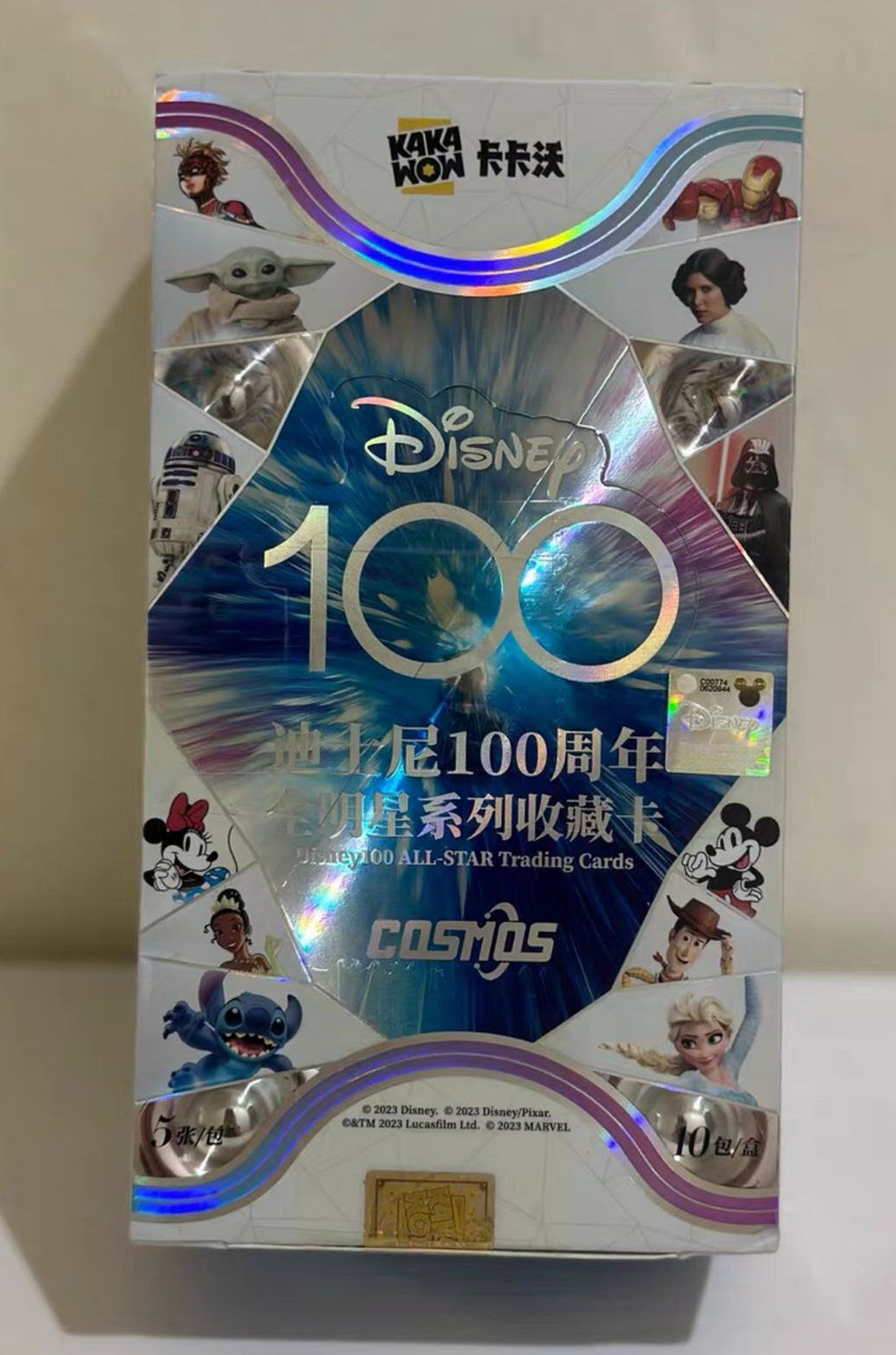 2024 Kakawow cosmos Disney 100 years trading collection Card Sealed box