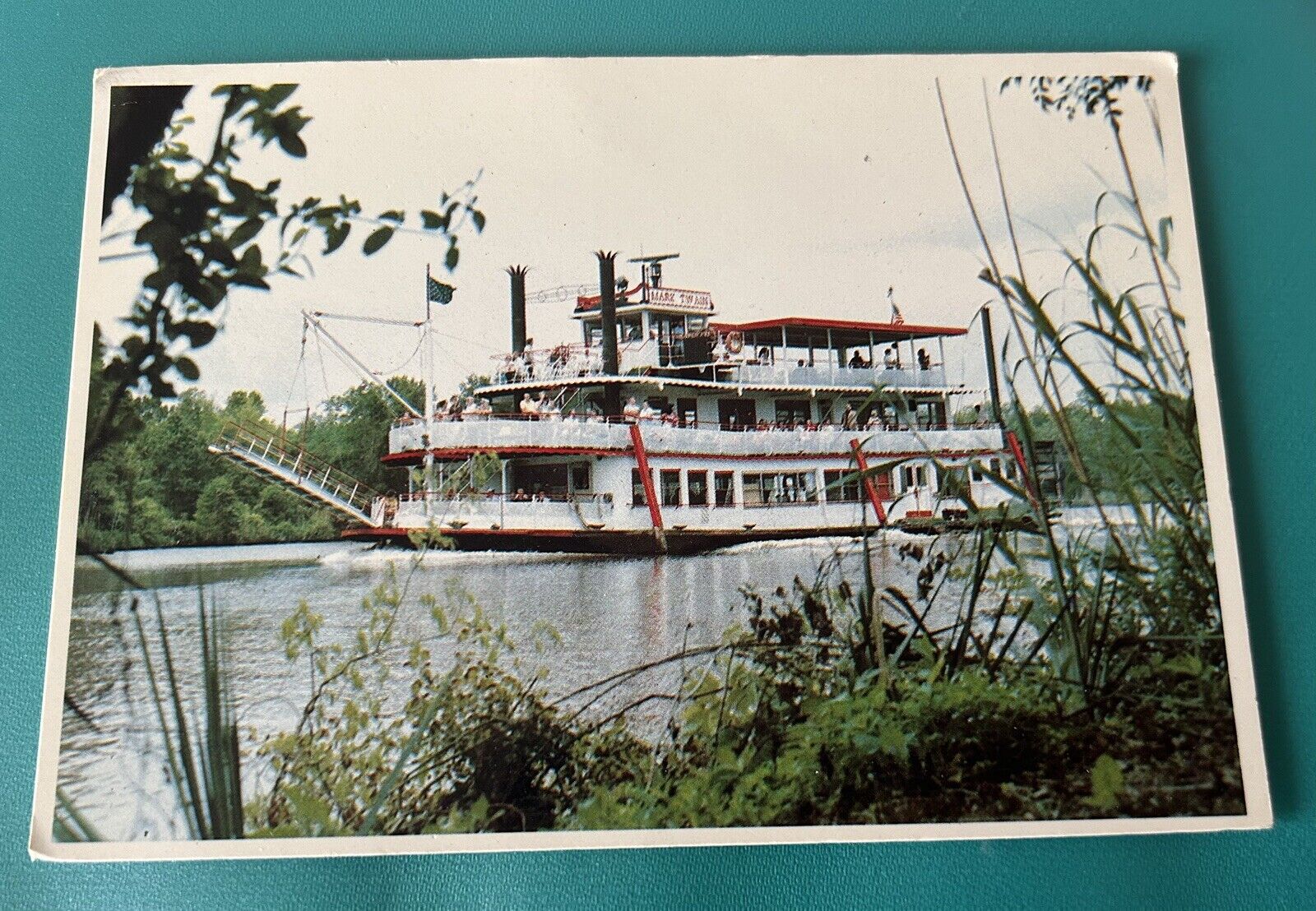 Mark Twain Bayou Cruise Mississippi Post Card