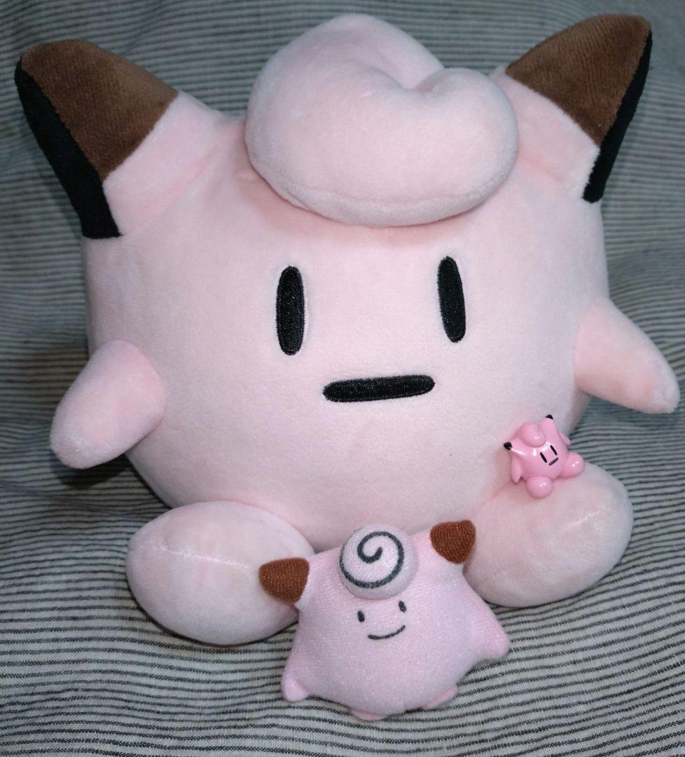 Today Only Pokemon Clefairy Doll Lillie Fuwakko Krabby Monster Collection