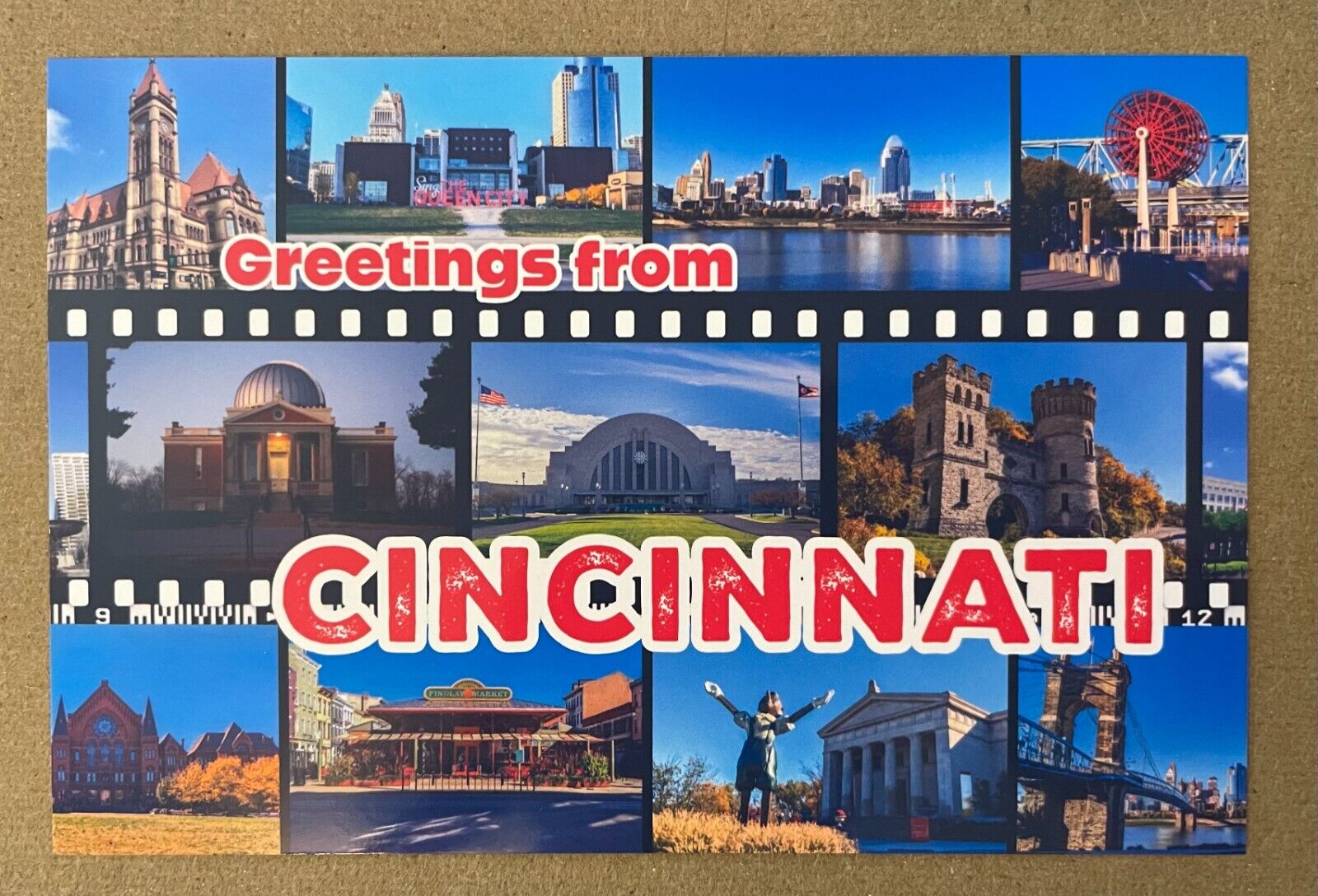 New Postcard 4x6 Cincinnati OH Multiview