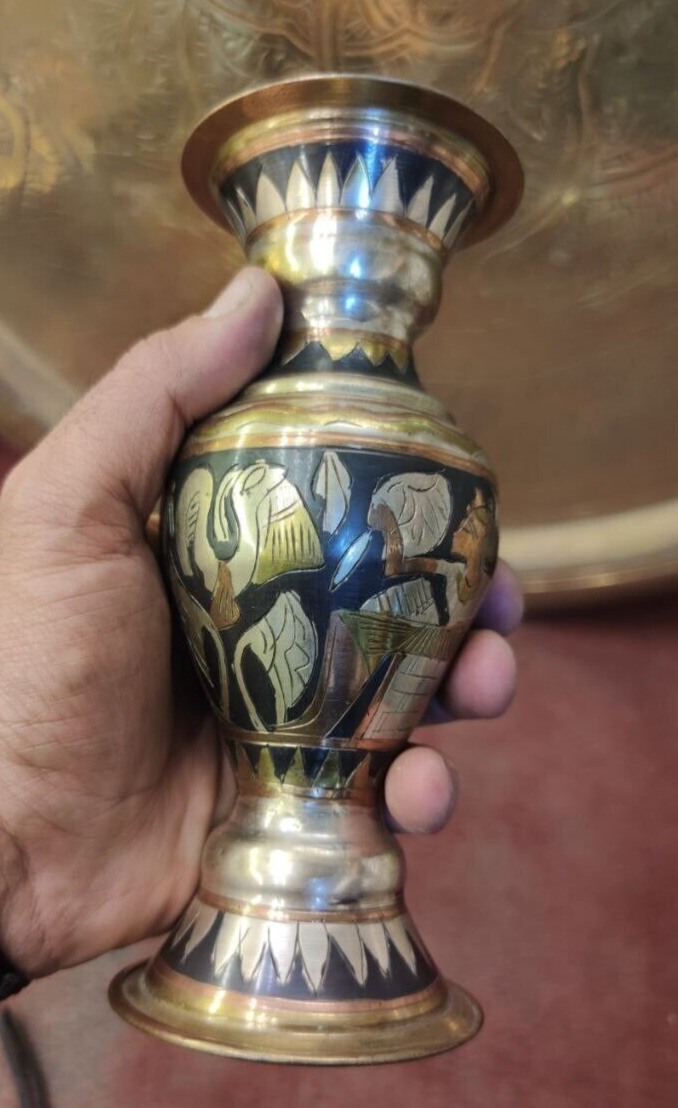 Copper Ancient Vase (Amphora) Handmade