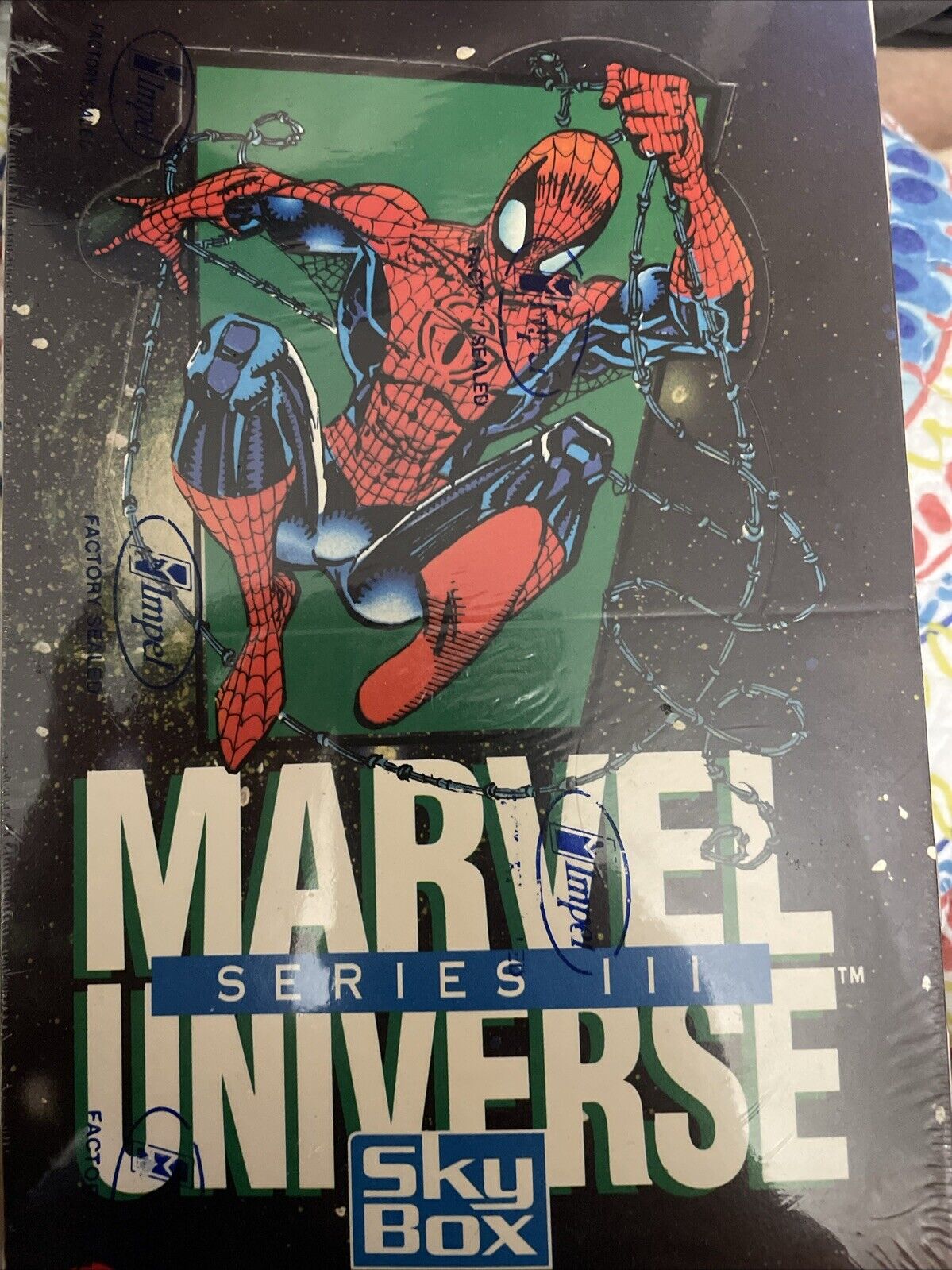 1992 Skybox/ Impel Marvel Universe Series 3 Factory Sealed Box