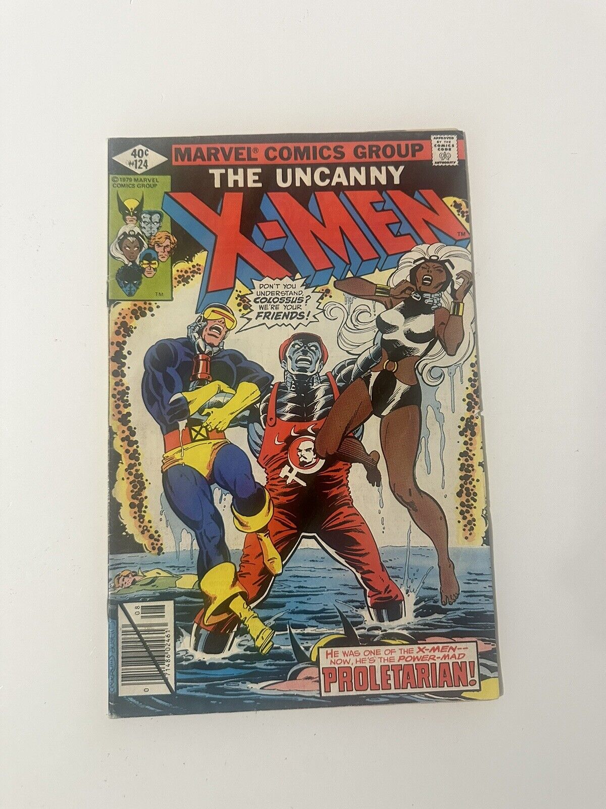 Uncanny X-Men #124 - Byrne Marvel 1979 Comics Lt28