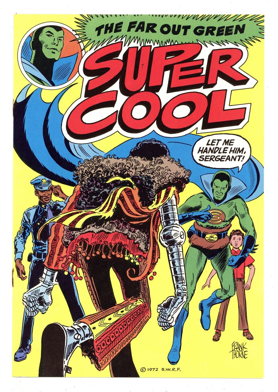 Far Out Green Super Cool #2 VG 4.0 1972