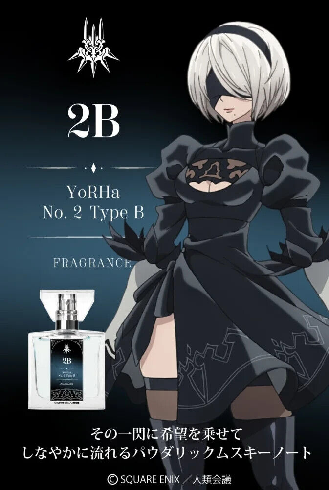 NieR:Automata YoRHa No 2 Type B Ver1.1a Fragrance Perfume 30ml 2B Nier