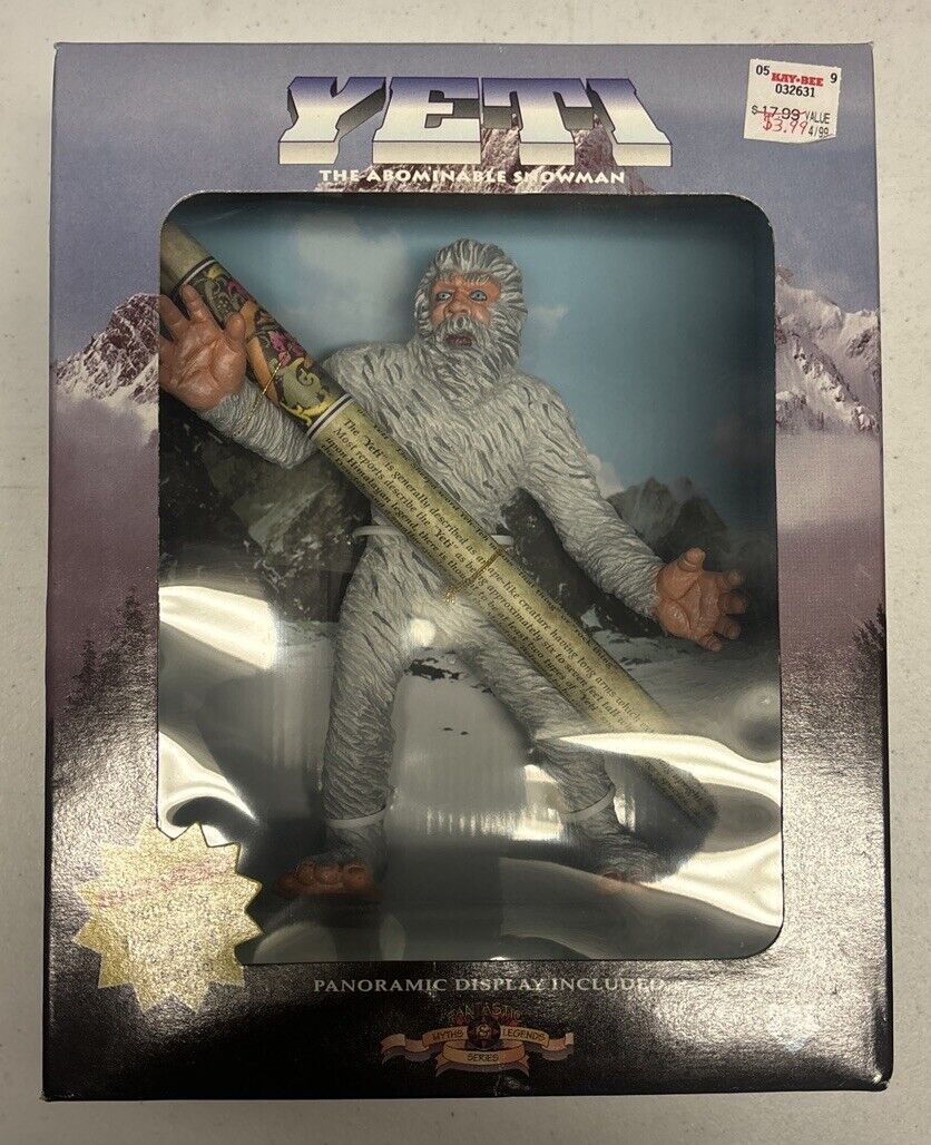 Vtg 1996 Shadowbox Collectibles - Yeti Abominable Snowman Figure