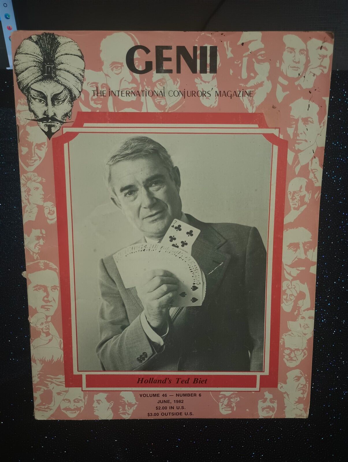 Holland\'s Ted Biet Genii Magazine Issue 1982