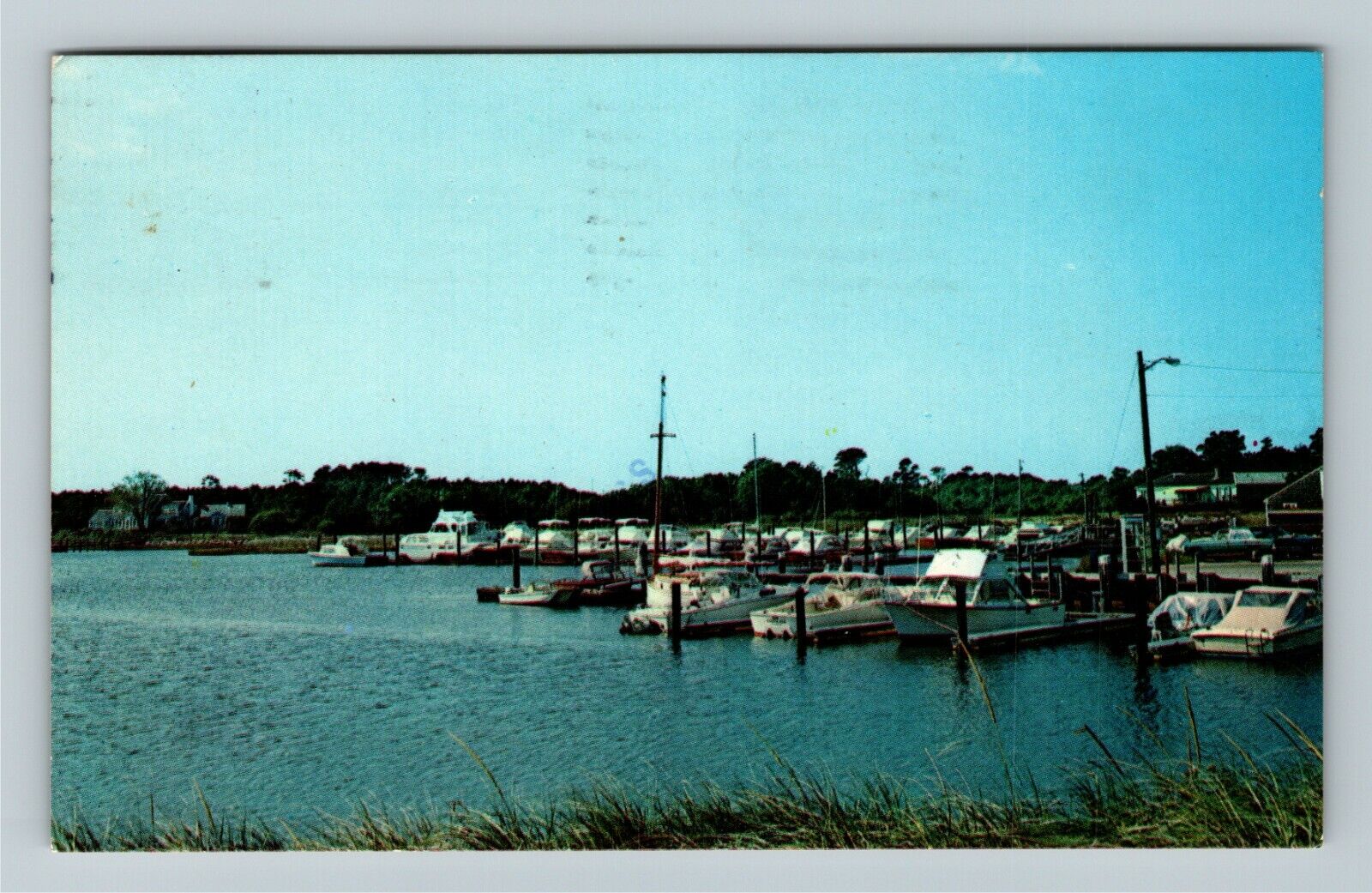 Cape Cod MA-Massachusetts, Allen\'s Harbor, Harwichport, c1980 Vintage Postcard