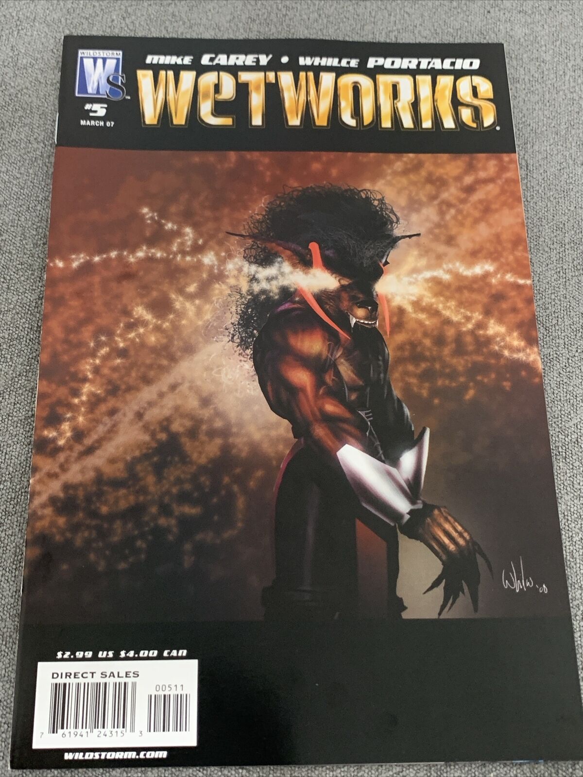 WS Wild Storm Comics Wetworks I’ll Break You First Vol.2 #5 March 2007 EG