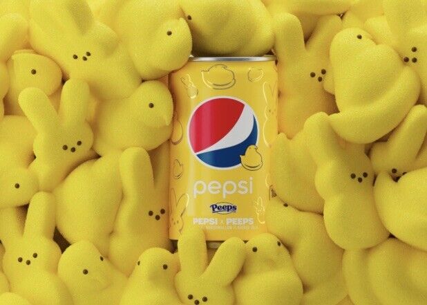 (10-Pack) Pepsi x Peeps Easter 2023 Limited Edition 7.5 Oz Cans