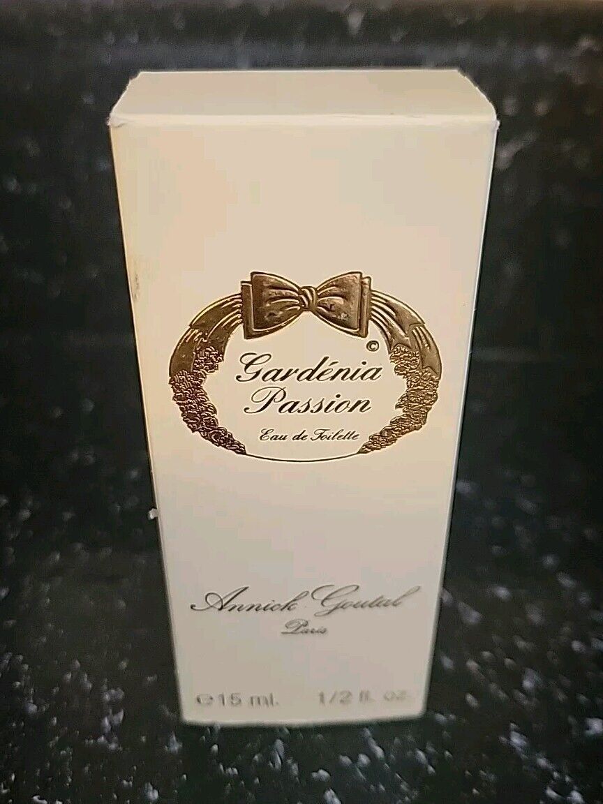 Annick Goutal GARDENIA PASSION Vintage Discontinued 1/2oz Perfume Parfum 90% Ful