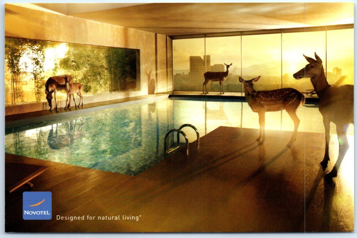 Postcard - Designed for natural living - Novotel