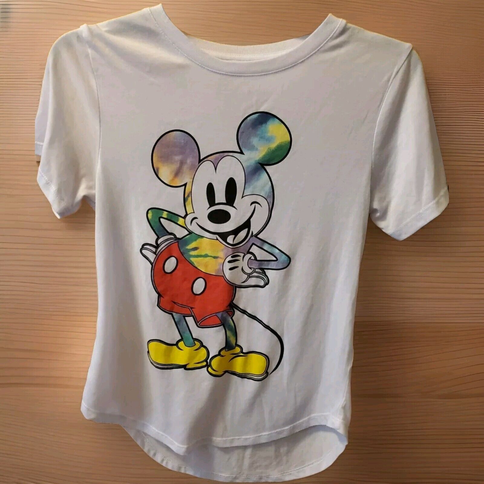 NWOT--Disney Mickey Mouse With Tye Dye Ears/body Size S (3-5) Shirt