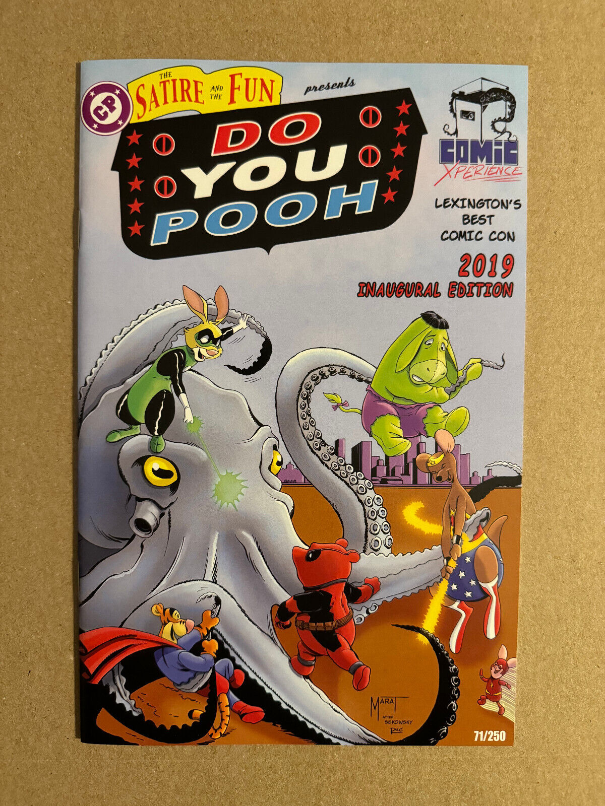 2019 Do You Pooh? #1 Comic Xperience -- LTD TO 250 copies -- ALL NUMBERED