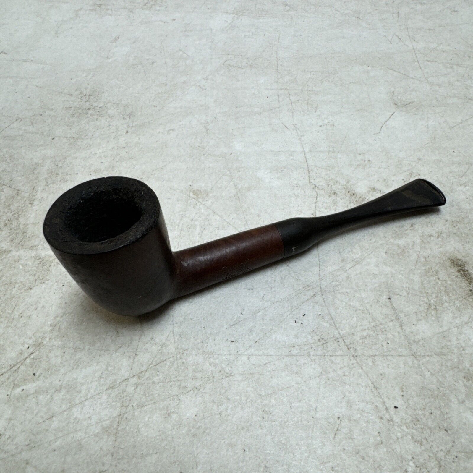 Vintage Sasieni Fantail Smoking Pipe London Made Patent Pending Numbers 