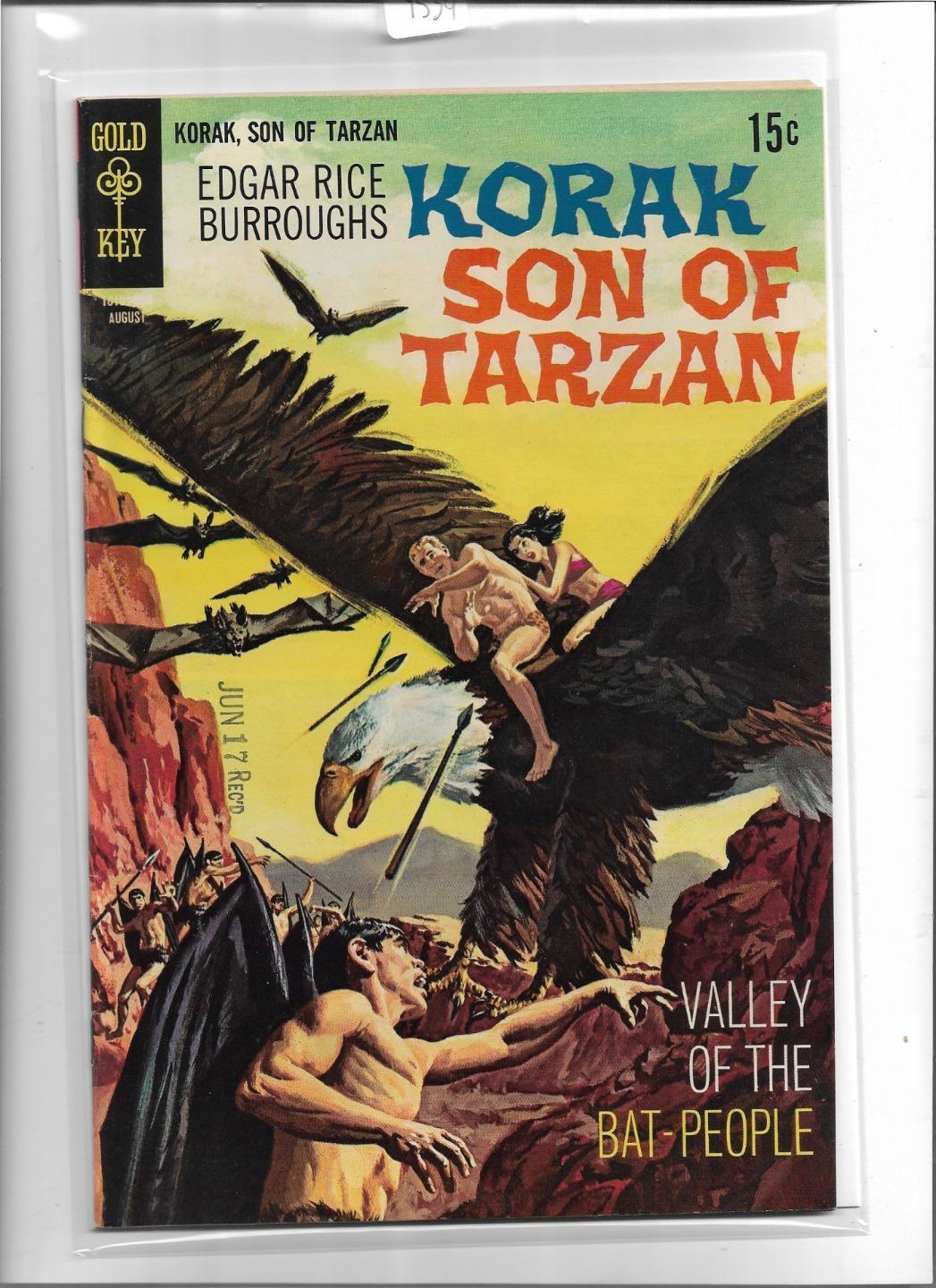EDGAR RICE BURROUGHS KORAK SON OF TARZAN #30 1969 VERY FINE-NEAR MINT 9.0 4534