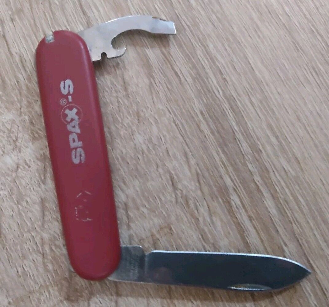 Vintage Classic Victorinox Swiss Army Officier Multi Tool Red