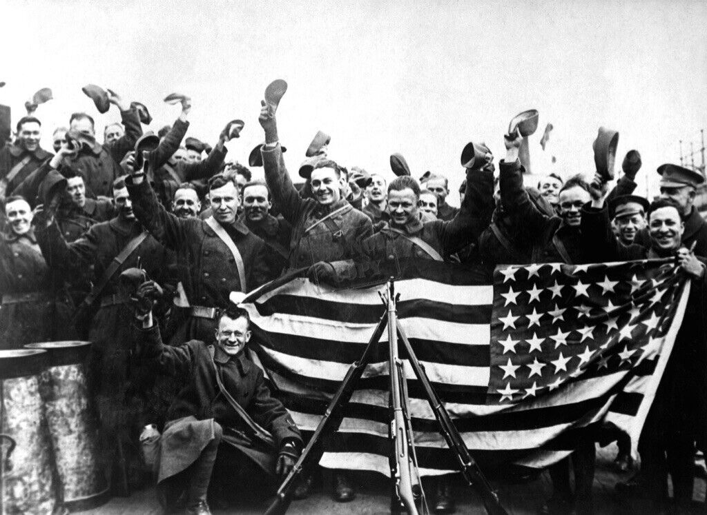 American troops in Russian port Ca. 1919-20 W&C