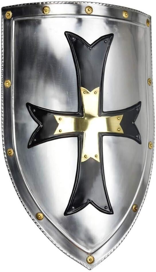 Armor Venue Crusader Steel Shield - Authentic 18 Gauge Steel Shield