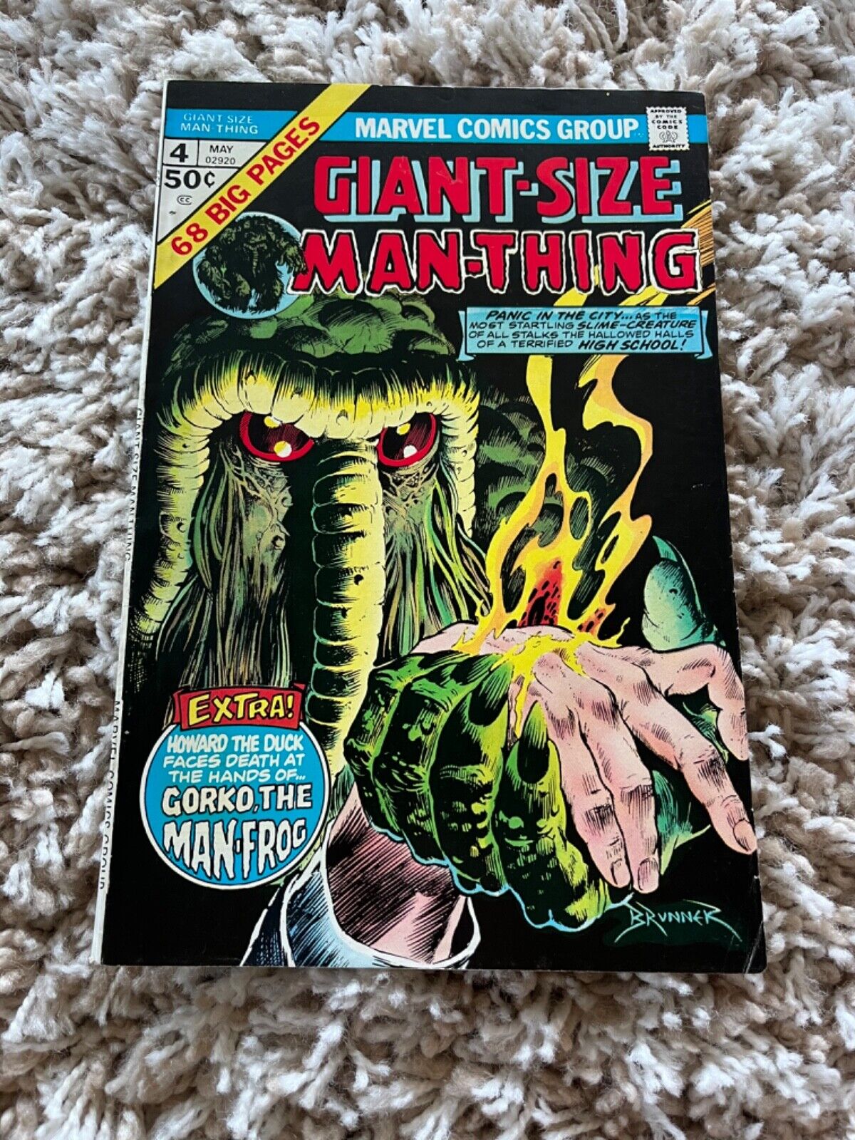 Giant-Size Man-Thing FN/VF 7.0 Marvel Comics 1975