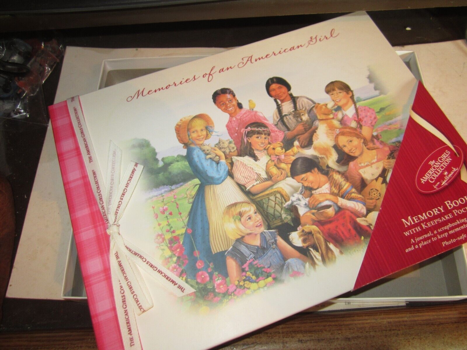 Memories Of An American Girl Doll Scrapbook MEMORY BOOK WITH KEEPSAKE POCKETS
