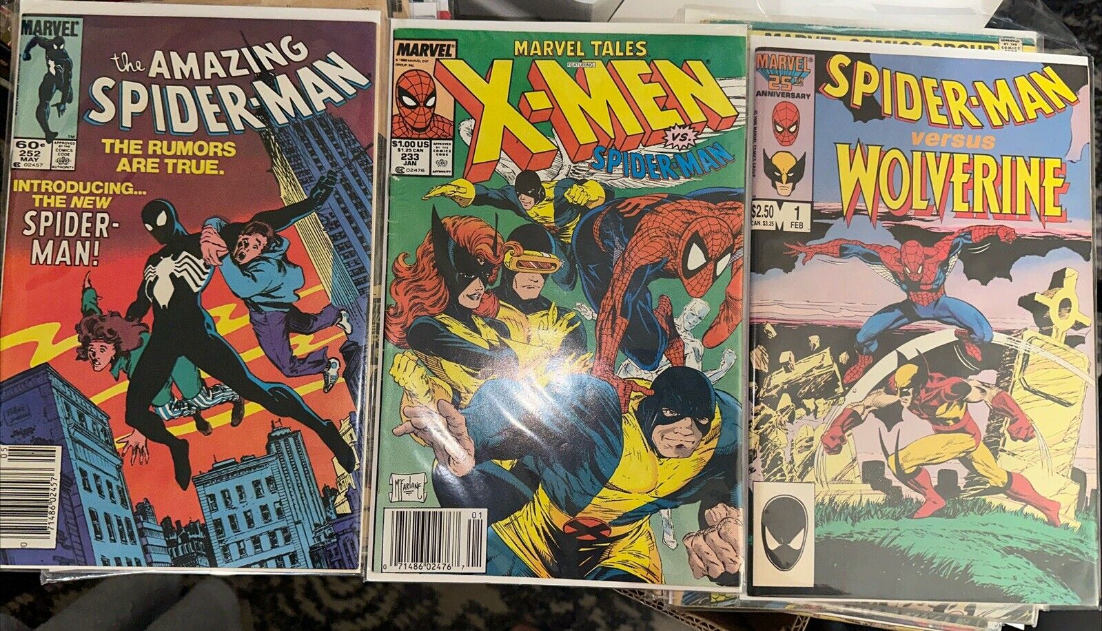 1984  Amazing Spider-Man #252, 9.6 NMT & Other Key Issue Bundle Of Misc. Comics