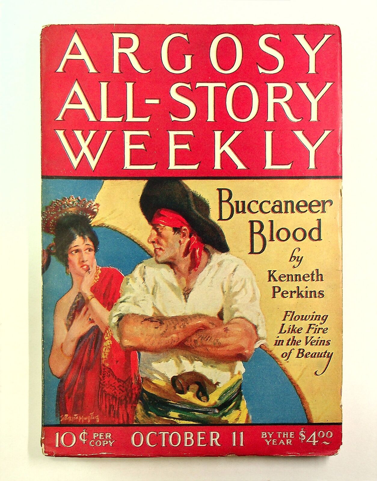 Argosy Part 3: Argosy All-Story Weekly Oct 11 1924 Vol. 163 #5 VG